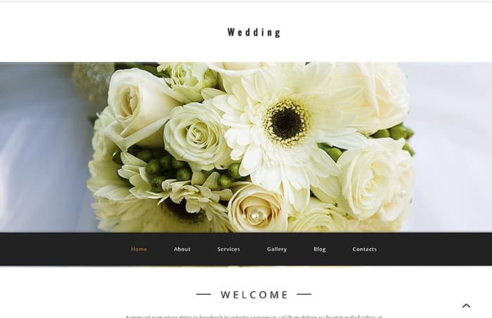 Wedding WordPress Theme    