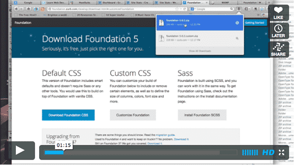 Getting Started With Foundation 5
