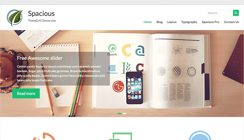 Spacious Free Wordpress Theme
