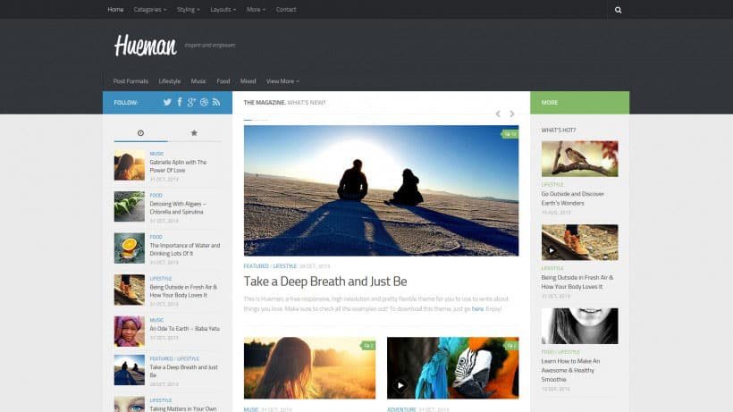 Hueman Free WordPress Theme
