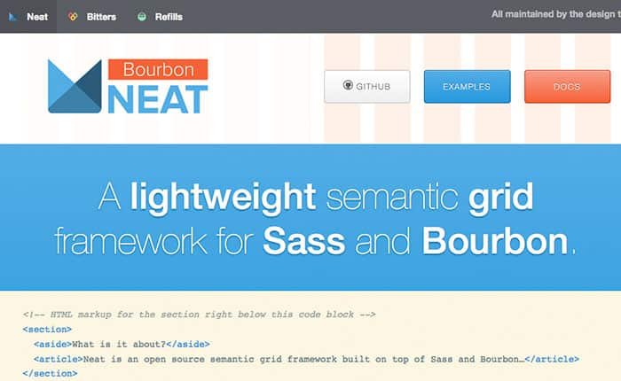 Neat: Sass tools