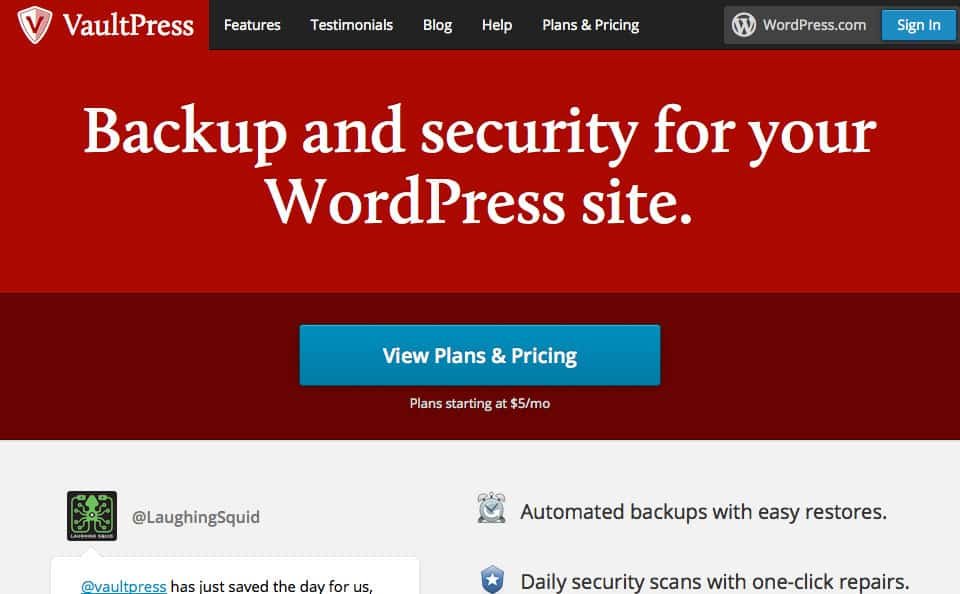 5 Best WordPress backup plugins