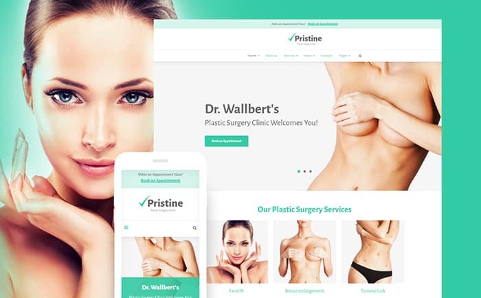 Plastic Surgery WordPress Theme    