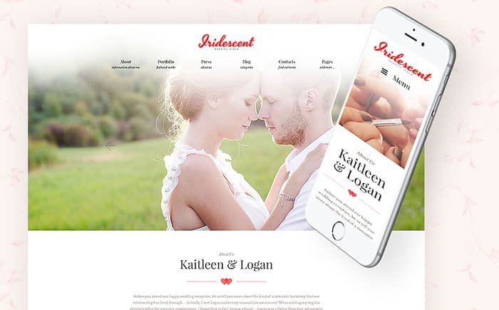 Wedding Album Maker WordPress Theme    