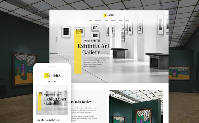 Art Museum WordPress Theme 